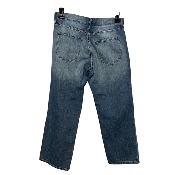 GAP (EUC) 100% COTTON ORIGINAL WIDE LEG CROP, SIZE 6 (28) - Picture 5 of 6